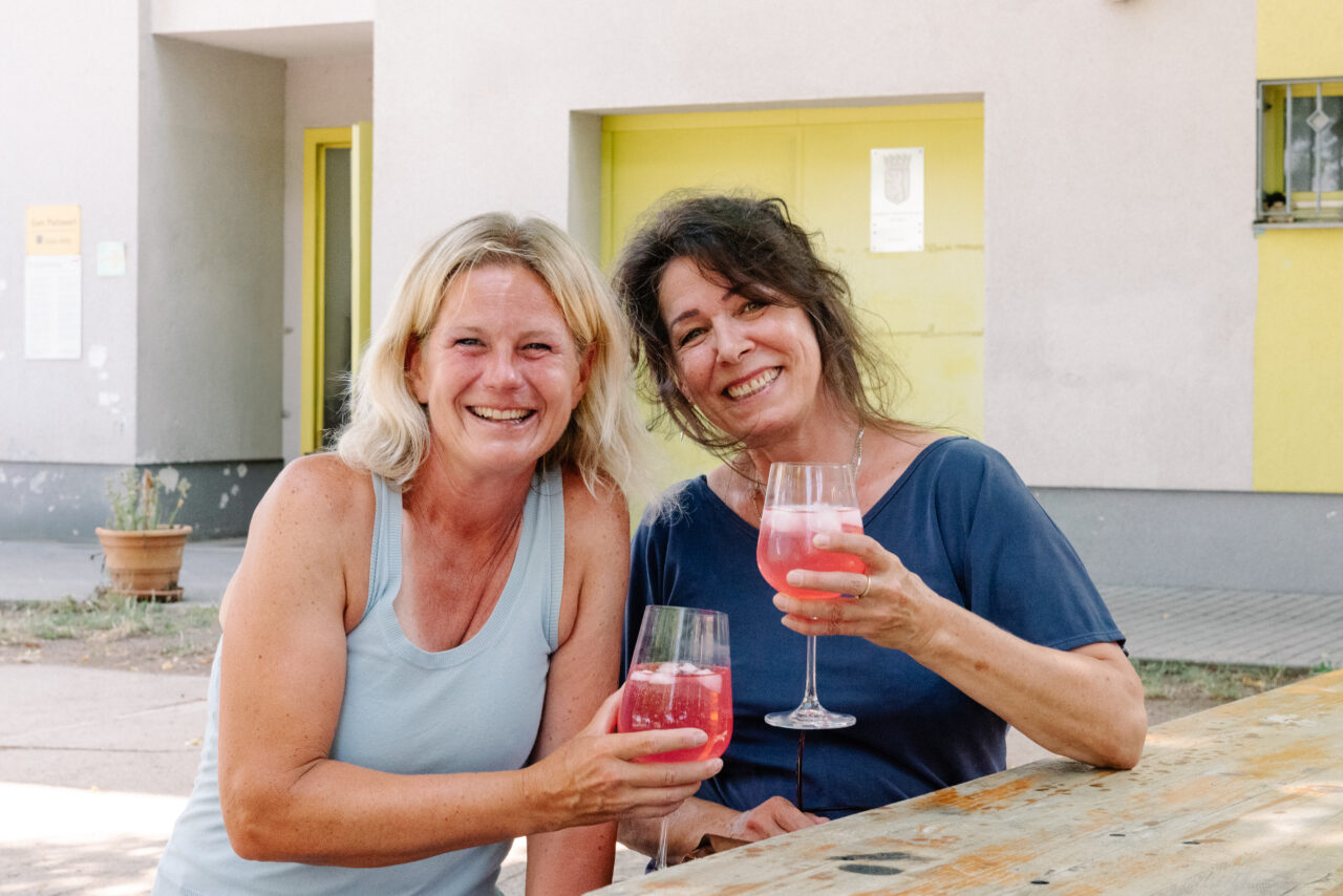 Silke und Katja