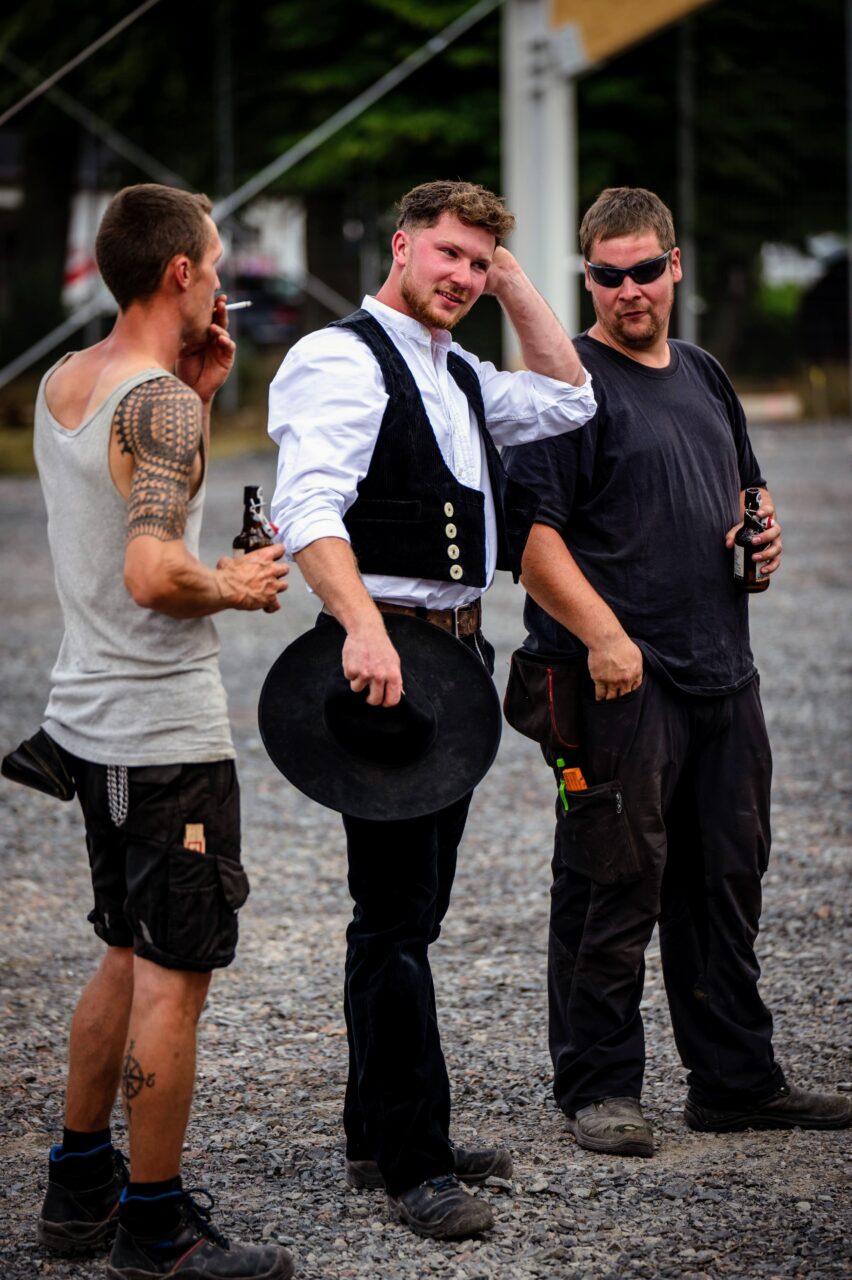 Vorbereitung Richtfest